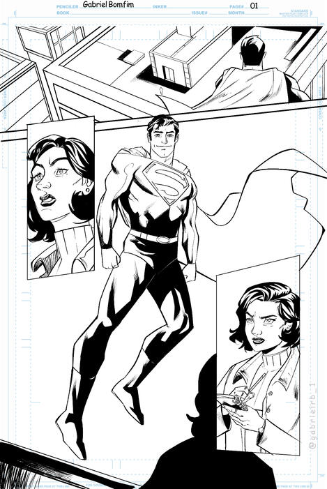Superman Page 01• Sample • 2025