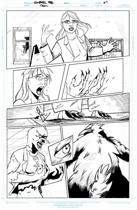 Transformation Comic Page 01• Job • 2025