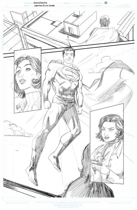 Superman Page 01• Sample • 2025