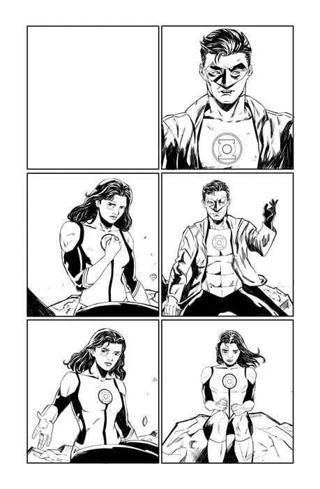 Green Lantern Page 02• Job •